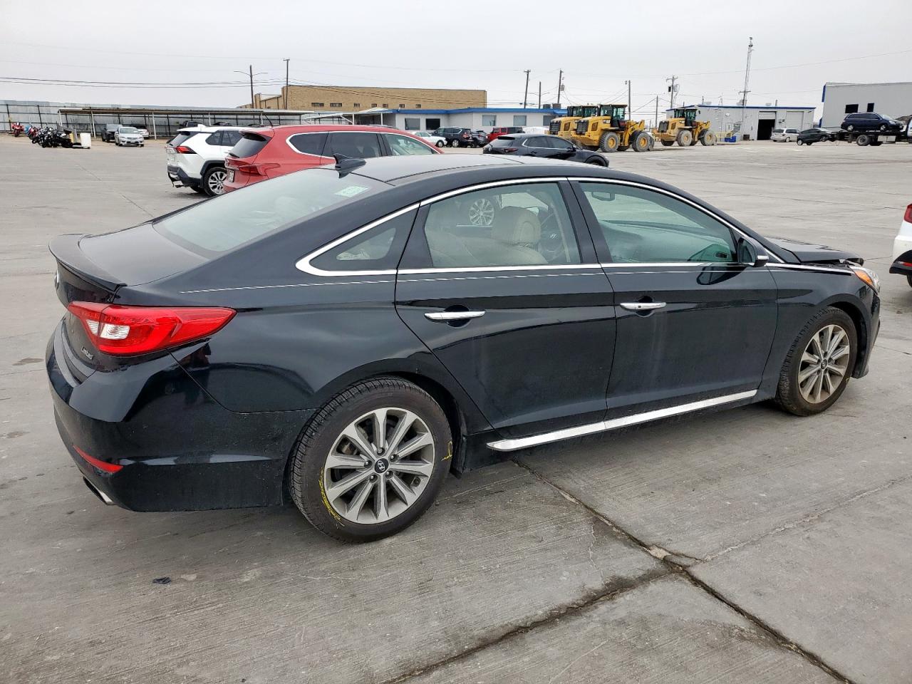 2016 Hyundai Sonata VIN 5NPE34AF5GH321147 Copart auction photo, front end damage thumbnail 3