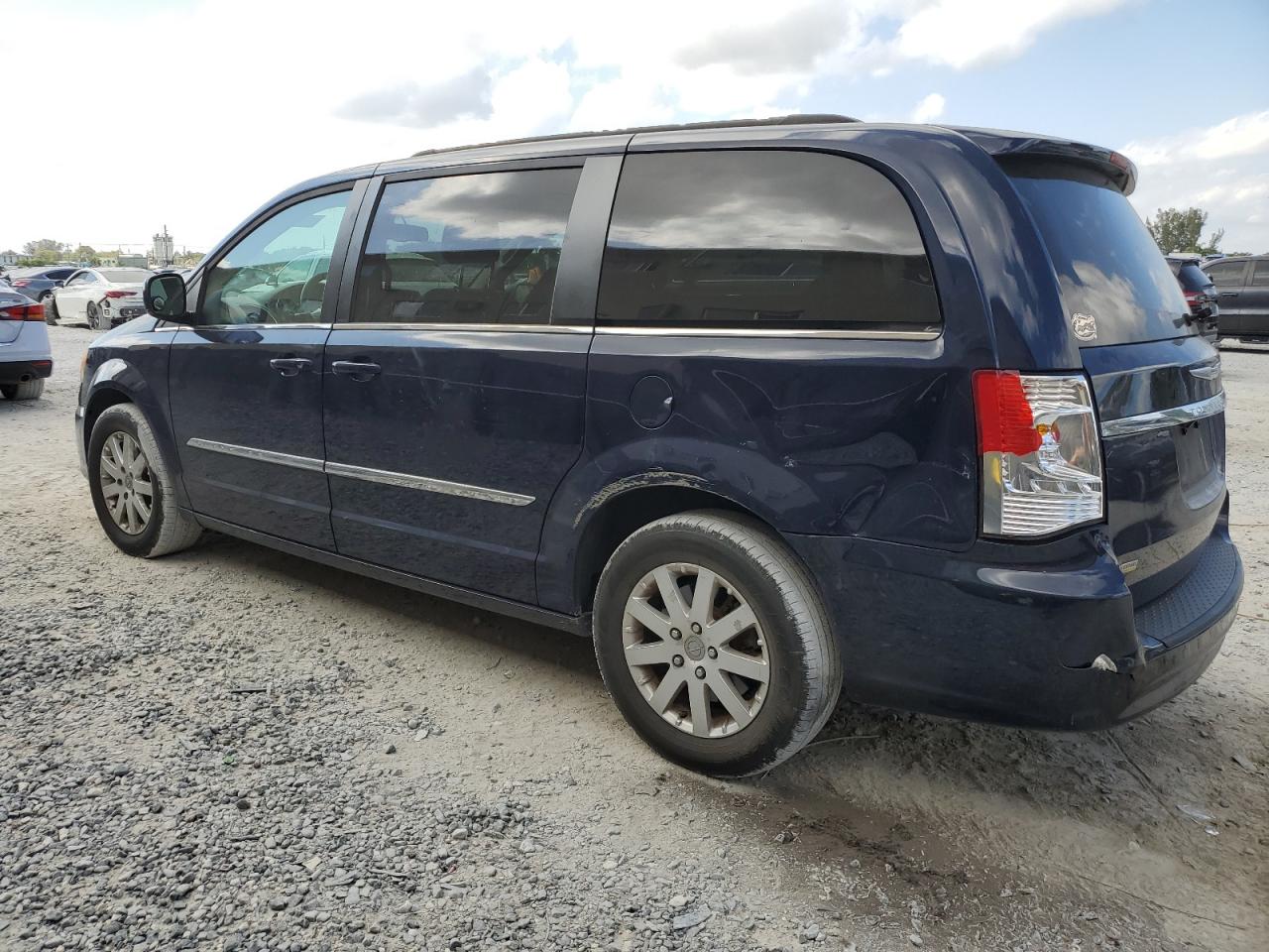 2014 Chrysler Town & Country VIN 2C4RC1BG7ER324381 Copart auction photo, side / rear end damage thumbnail 2