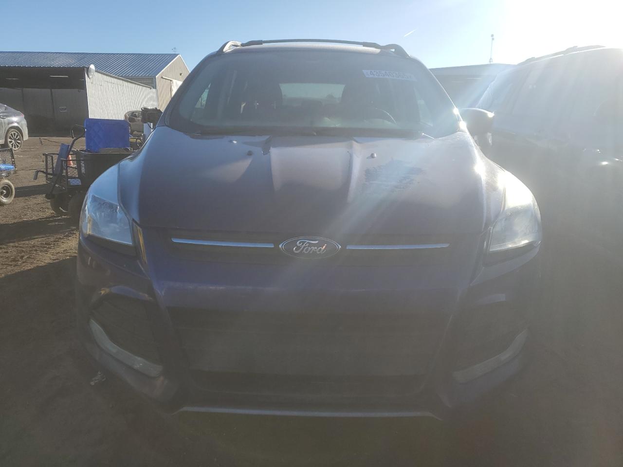 2014 Ford Escape VIN 1FMCU0GX8EUB78965 Copart auction photo, all over damage thumbnail 5