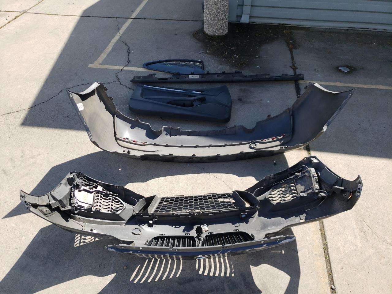 2017 BMW M2 VIN WBA2G1C5XHV638821 Copart auction photo, rear end / stripped damage thumbnail 12