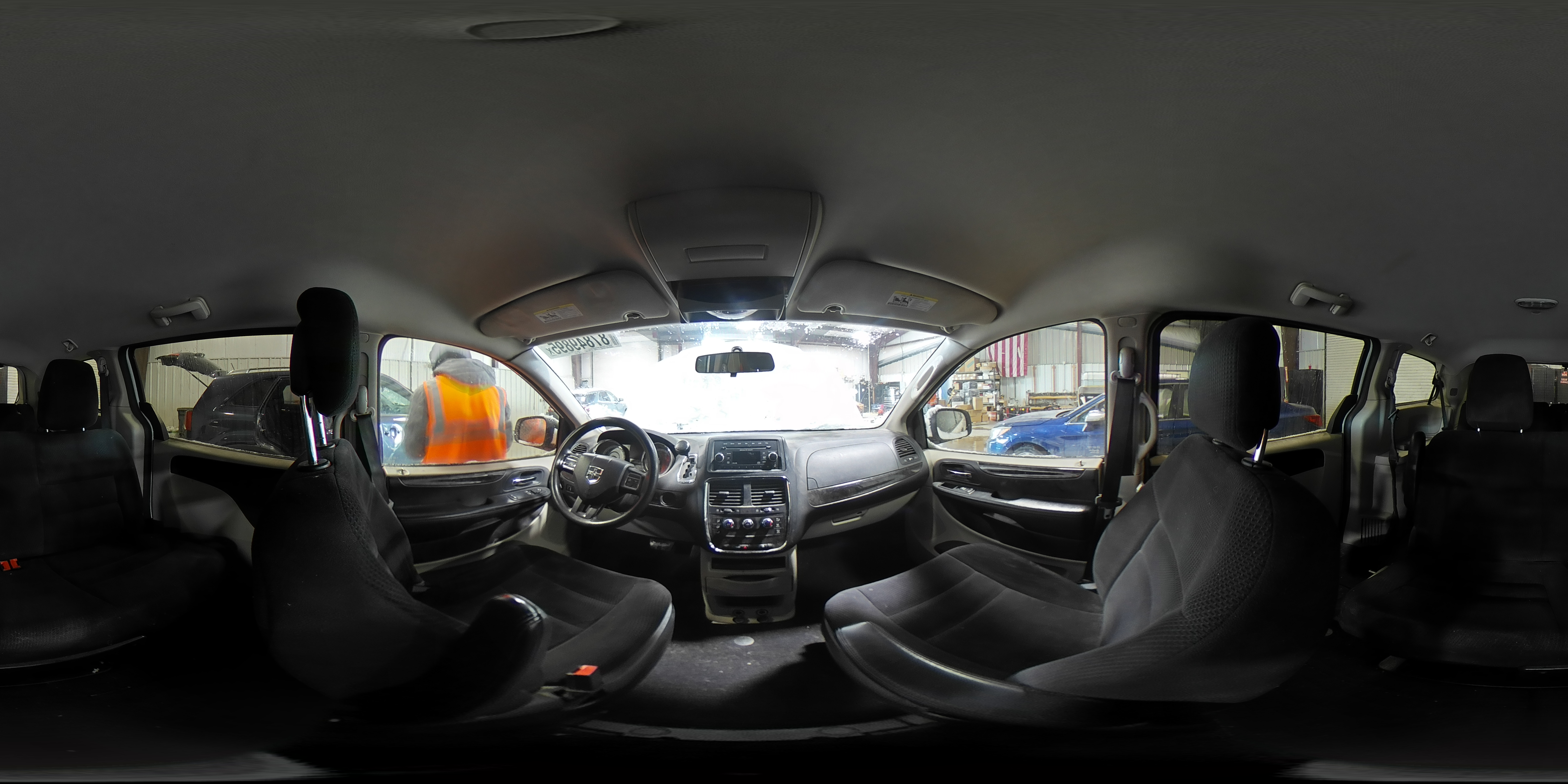 2014 Dodge Caravan VIN 2C4RDGBGXER452632 Copart auction photo, front end damage thumbnail 15