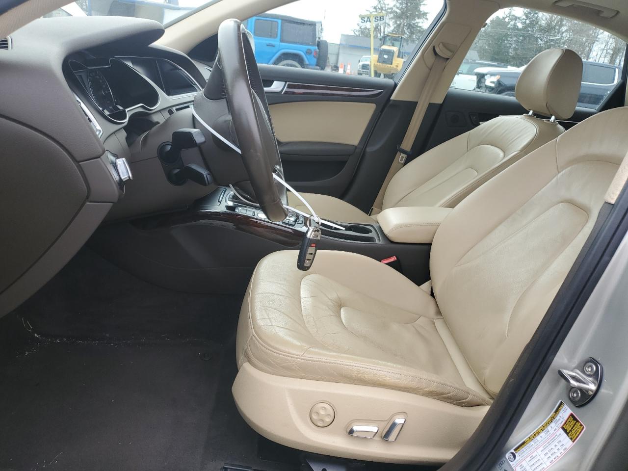 2014 Audi A4 VIN WAUFFAFL7EN031270 Copart auction photo, front end damage thumbnail 7