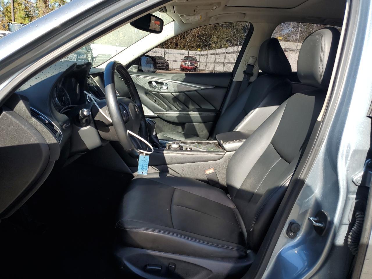 2017 Infiniti Q50 VIN JN1EV7AR0HM838081 Copart auction photo, front end damage thumbnail 7