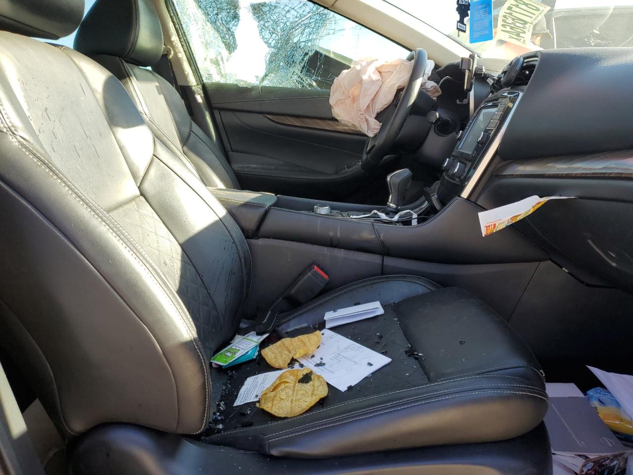 2017 Nissan Maxima VIN 1N4AA6AP5HC429859 Copart auction photo, front end / side damage thumbnail 7
