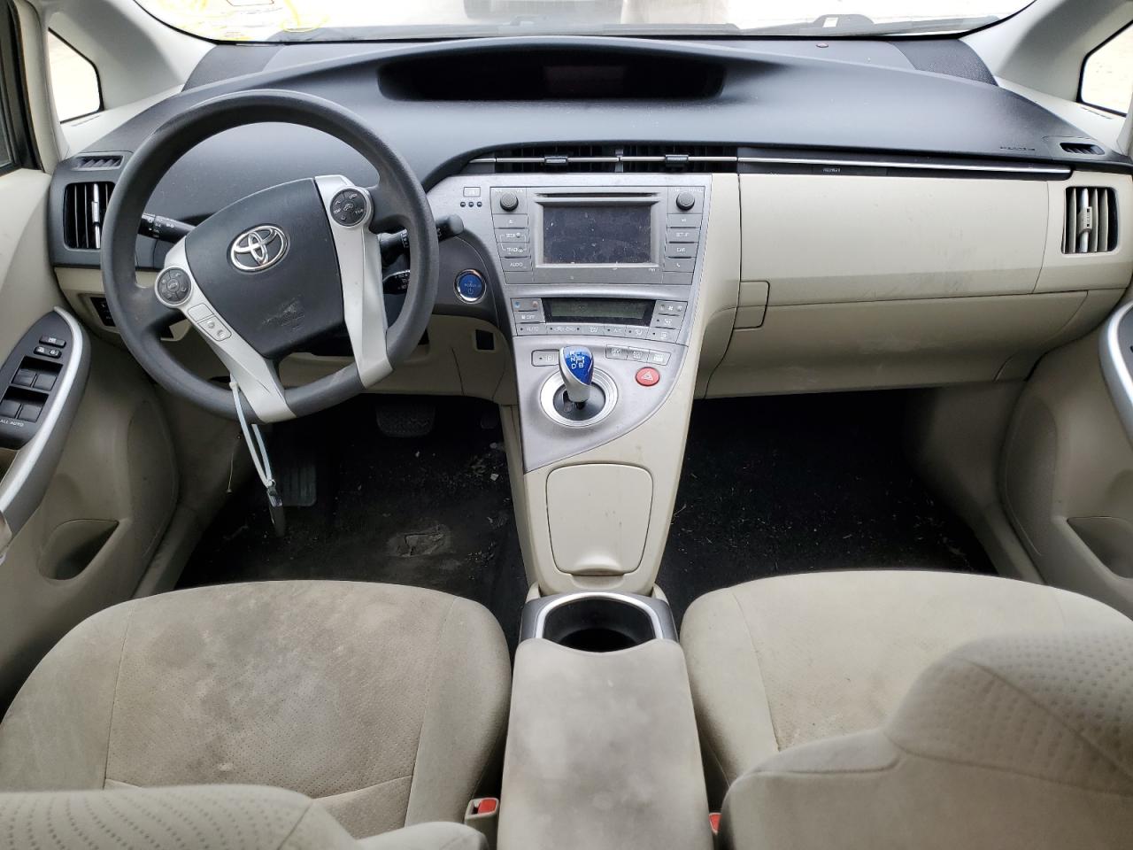 2014 Toyota Prius VIN JTDKN3DU7E1779052 Copart auction photo, rear end / front end damage thumbnail 8