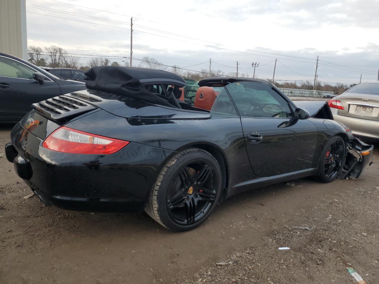 2007 Porsche 911 VIN WP0CB29937S775671 Copart auction photo, front end / minor dent/scratches damage thumbnail 3
