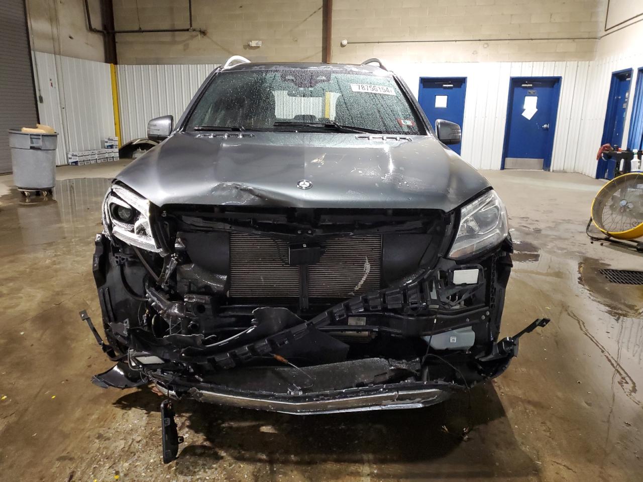2017 Mercedes-Benz GLS-klasse VIN 4JGDF6EE5HA839831 Copart auction photo, rear end / front end damage thumbnail 5