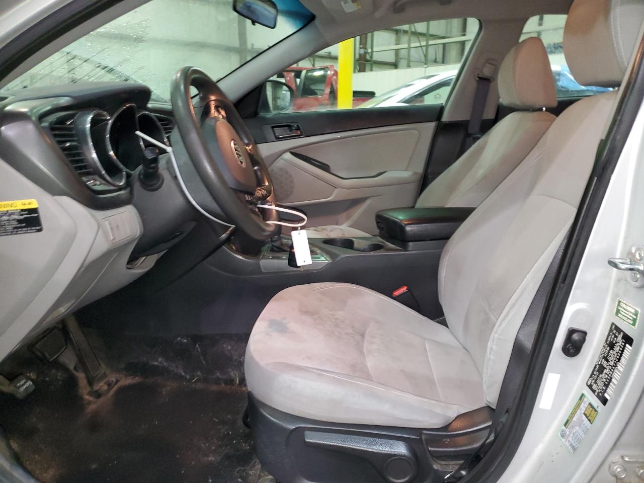 2012 KIA Optima VIN 5XXGM4A77CG069387 Copart auction photo, front end damage thumbnail 7