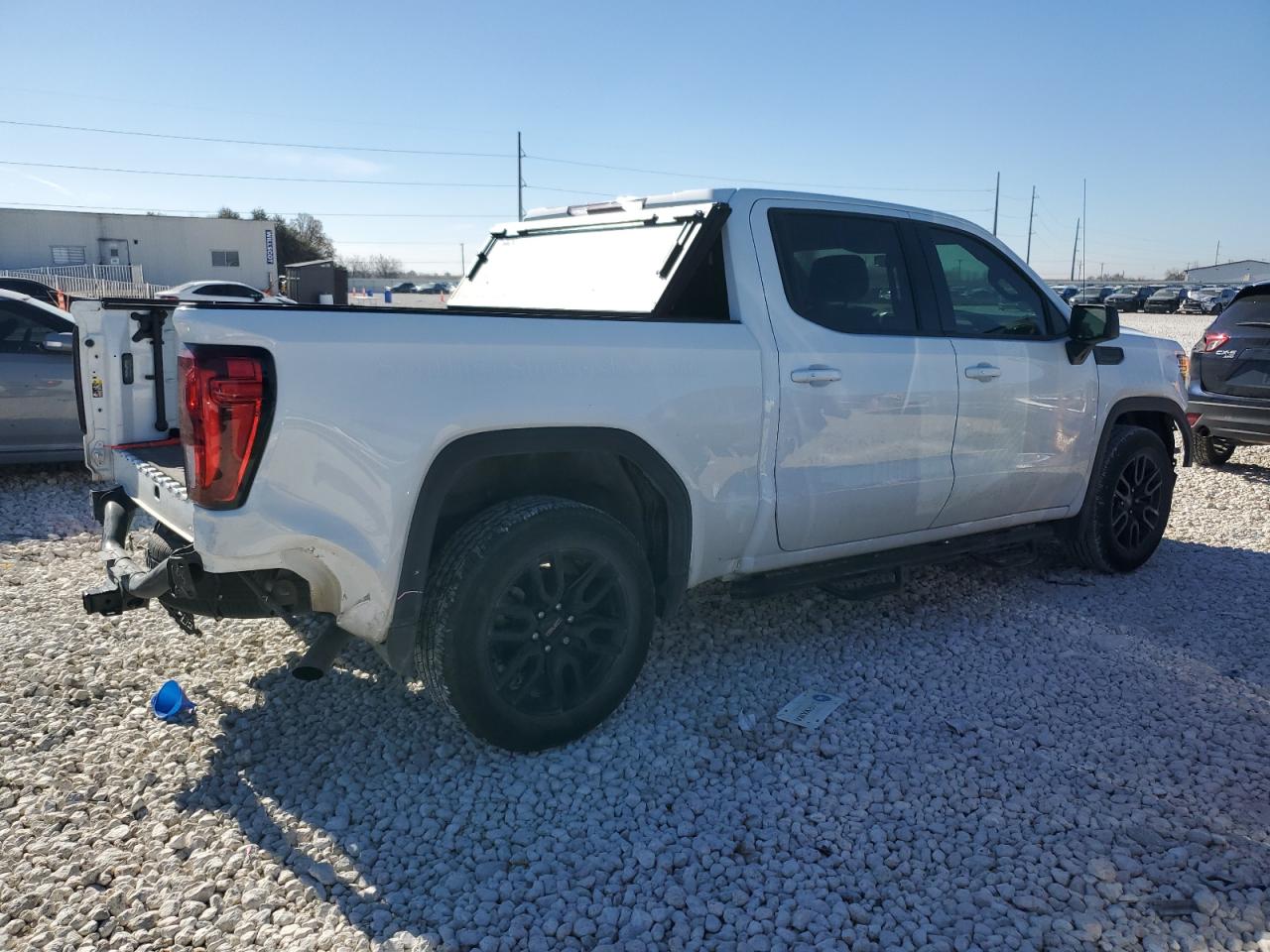 2021 GMC Sierra VIN 1GTP8CEK6MZ448022 Copart auction photo, front end damage thumbnail 3