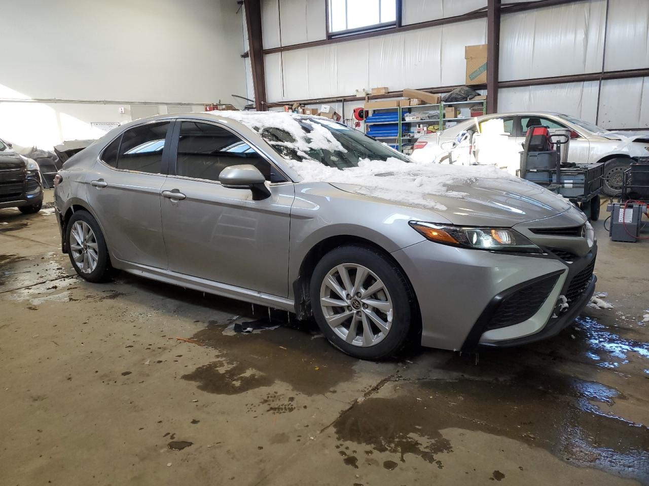 2021 Toyota Camry VIN 4T1G11BK0MU036054 Copart auction photo, rear end / undercarriage damage thumbnail 4