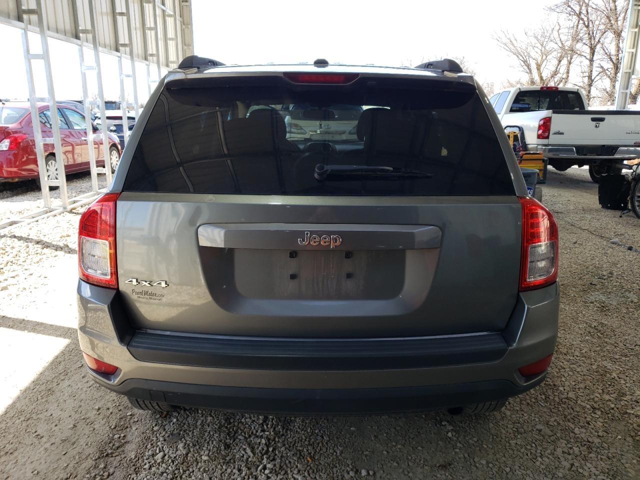 2013 Jeep Compass VIN 1C4NJDBB3DD271979 Copart auction photo, front end / side damage thumbnail 6