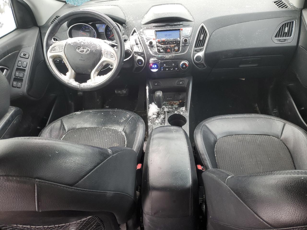 2013 Hyundai Tucson VIN KM8JUCAC3DU617034 Copart auction photo, front end damage thumbnail 8