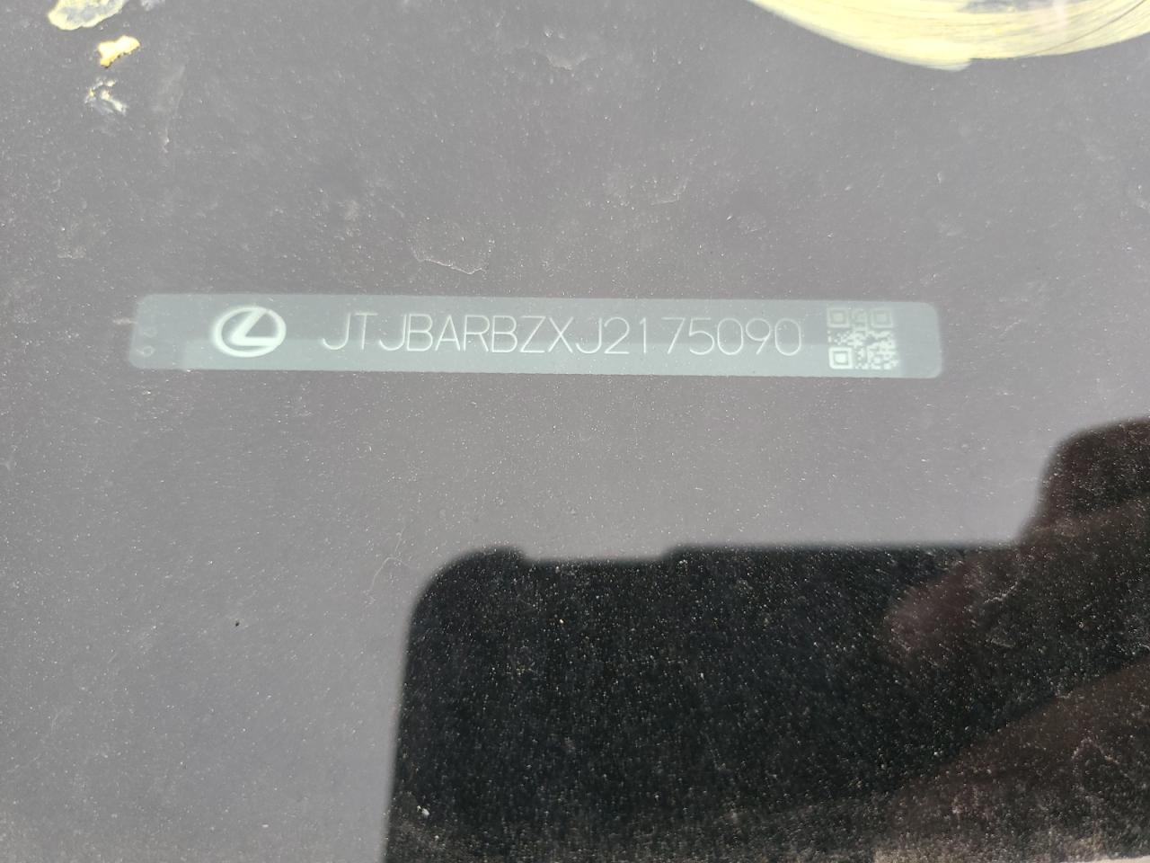 2018 Lexus NX VIN JTJBARBZXJ2175090 Copart auction photo, all over damage thumbnail 14
