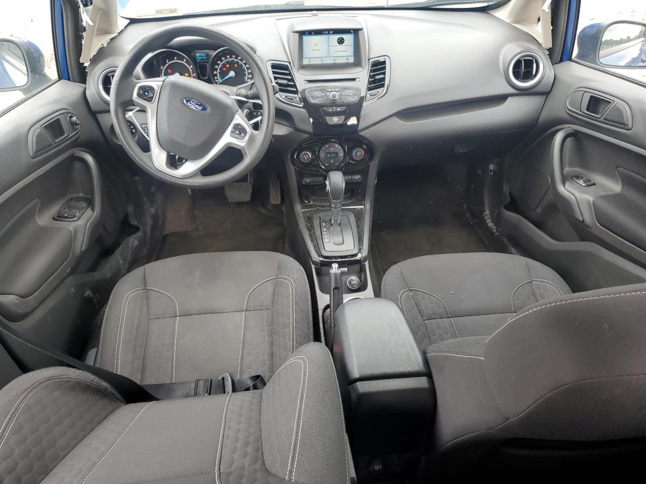 2018 Ford Fiesta VIN 3FADP4EJ7JM143683 Copart auction photo, side / rear end damage thumbnail 8