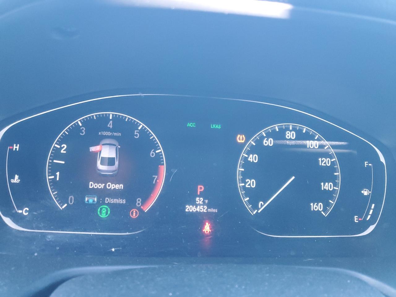 2018 Honda Accord VIN 1HGCV1F38JA020595 Copart auction photo, front end damage thumbnail 9