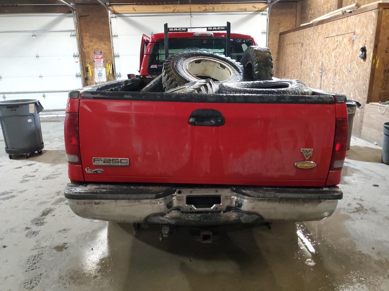 2007 Ford F250 VIN 1FTSW21P67EA95210 Copart auction photo, rollover / side damage thumbnail 6