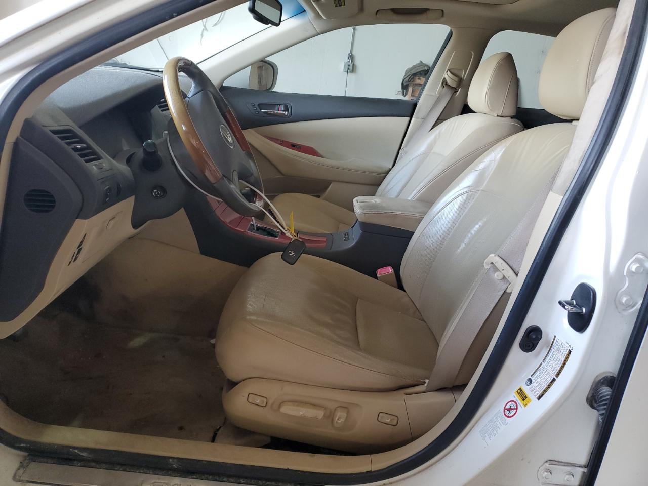 2007 Lexus ES VIN JTHBJ46G272001598 Copart auction photo, front end / undercarriage damage thumbnail 7