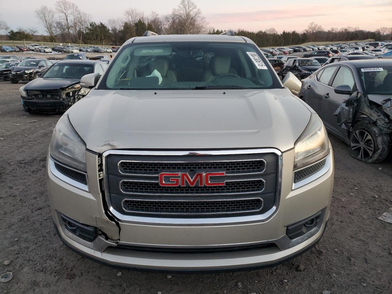 2013 GMC Acadia VIN 1GKKRRKD7DJ177815 Copart auction photo, front end damage thumbnail 5