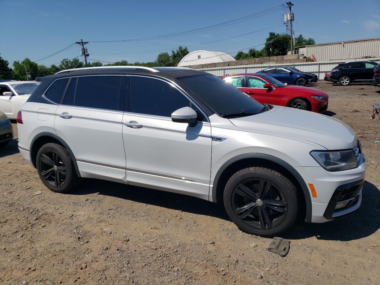2019 Volkswagen Tiguan VIN 3VV2B7AX1KM029211 Copart auction photo, burn damage thumbnail 4
