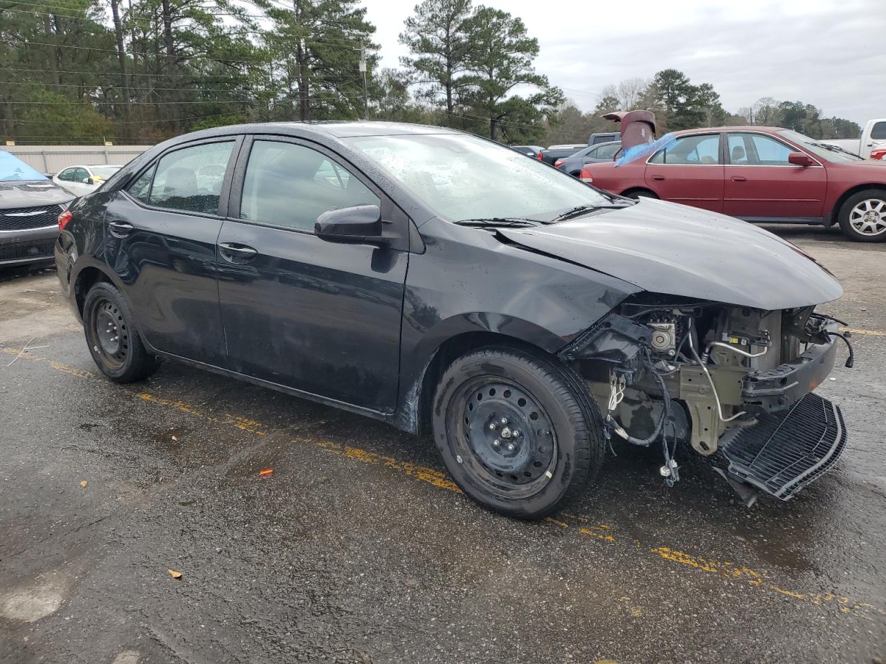 2019 Toyota Corolla VIN 5YFBURHE3KP866964 Copart auction photo, front end damage thumbnail 4