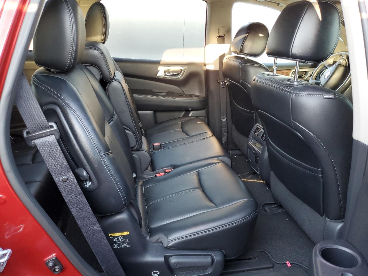 2017 Nissan Pathfinder VIN 5N1DR2MNXHC670380 Copart auction photo, water/flood damage thumbnail 11