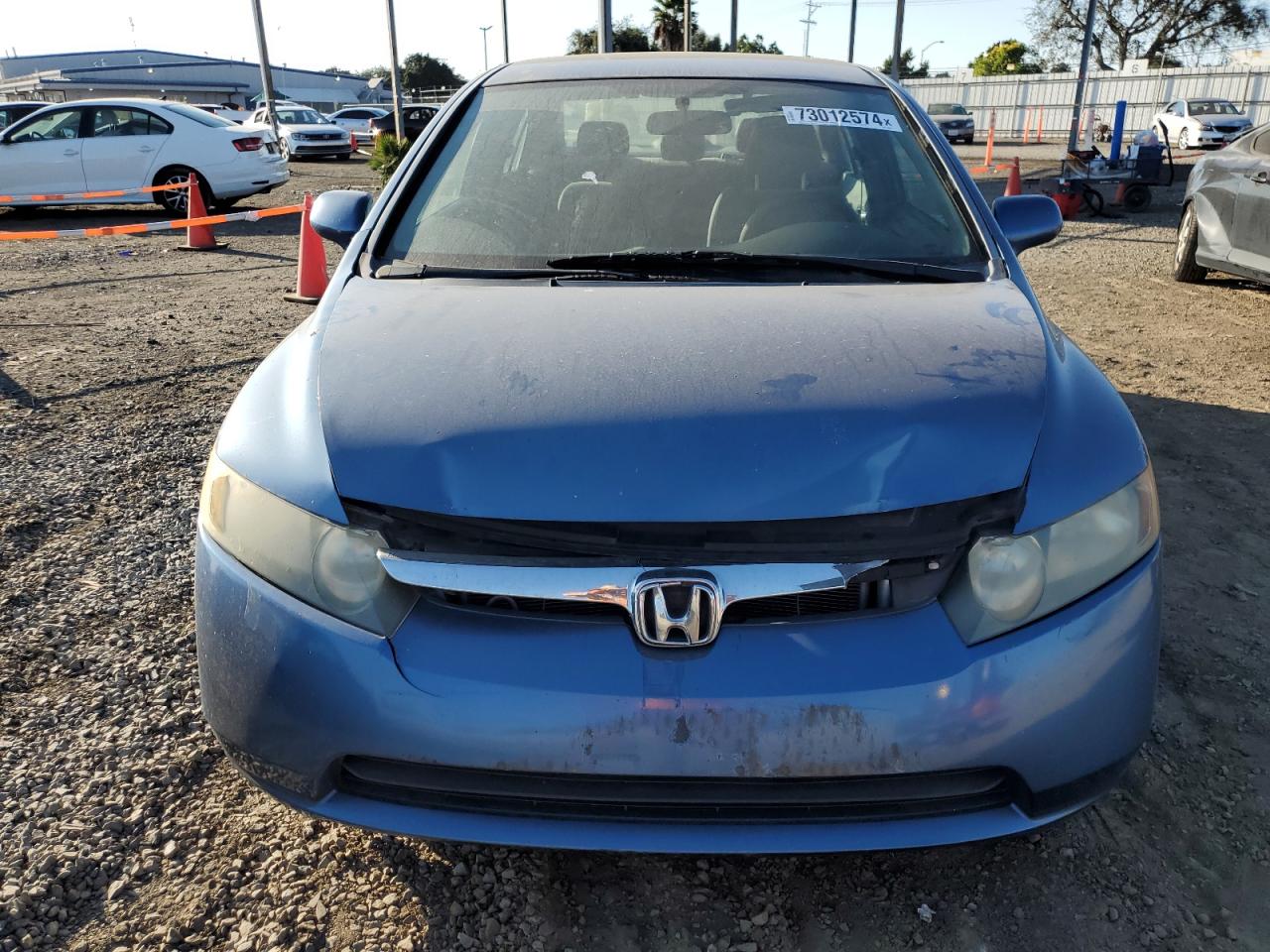 2008 Honda Civic VIN 1HGFA16558L069889 Copart auction photo, front end damage thumbnail 5