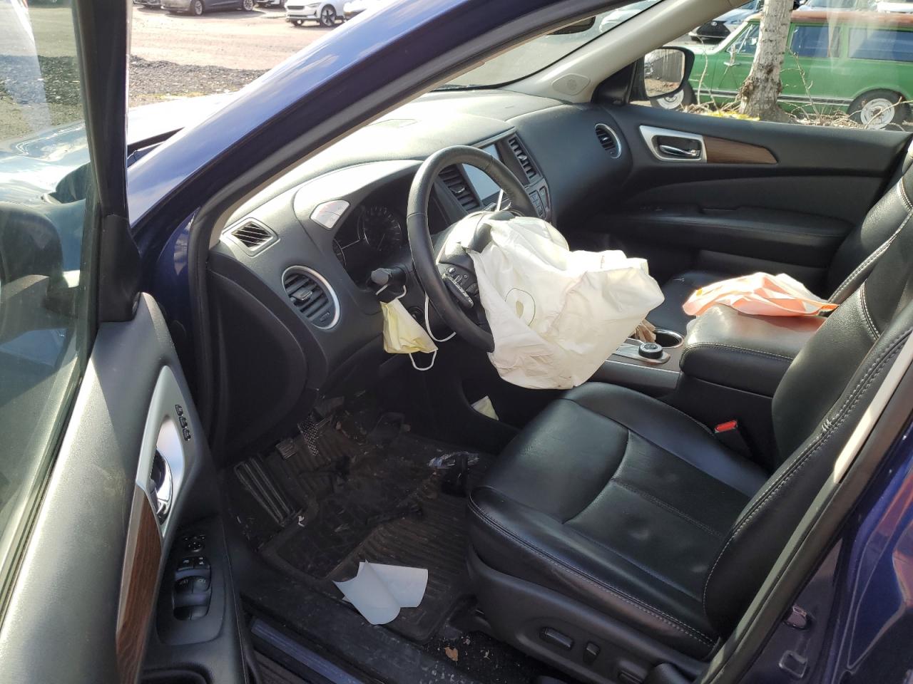 2019 Nissan Pathfinder VIN 5N1DR2MM6KC645989 Copart auction photo, front end damage thumbnail 8