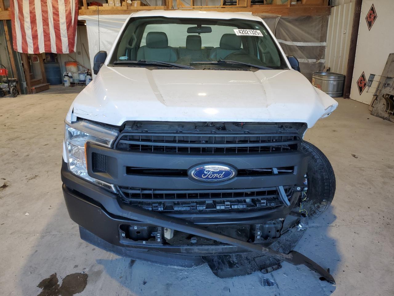 2018 Ford F-150 VIN 1FTMF1CB9JKF11876 Copart auction photo, front end damage thumbnail 5