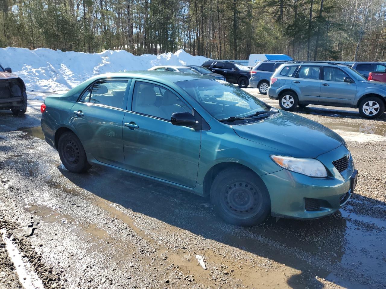 2009 Toyota Corolla VIN 1NXBU40E69Z077649 Copart auction photo, minor dent/scratches damage thumbnail 4