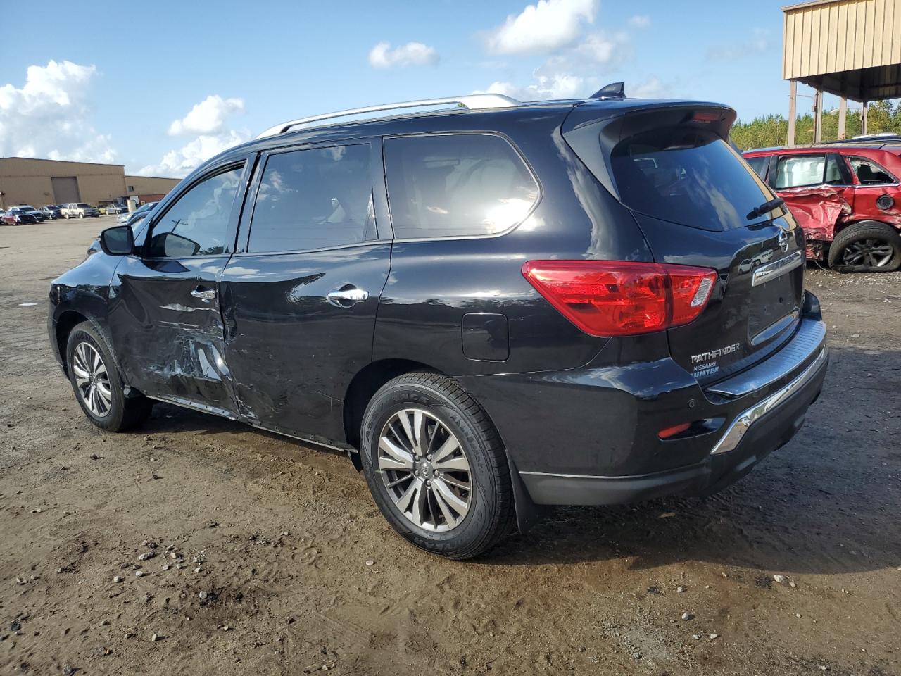 2020 Nissan Pathfinder VIN 5N1DR2BN1LC640745 Copart auction photo, side damage thumbnail 2