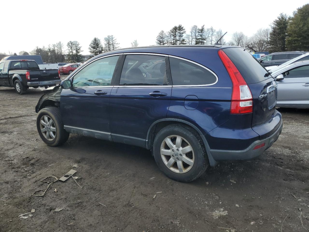 2009 Honda CR-V VIN 5J6RE48789L042181 Copart auction photo, front end damage thumbnail 2