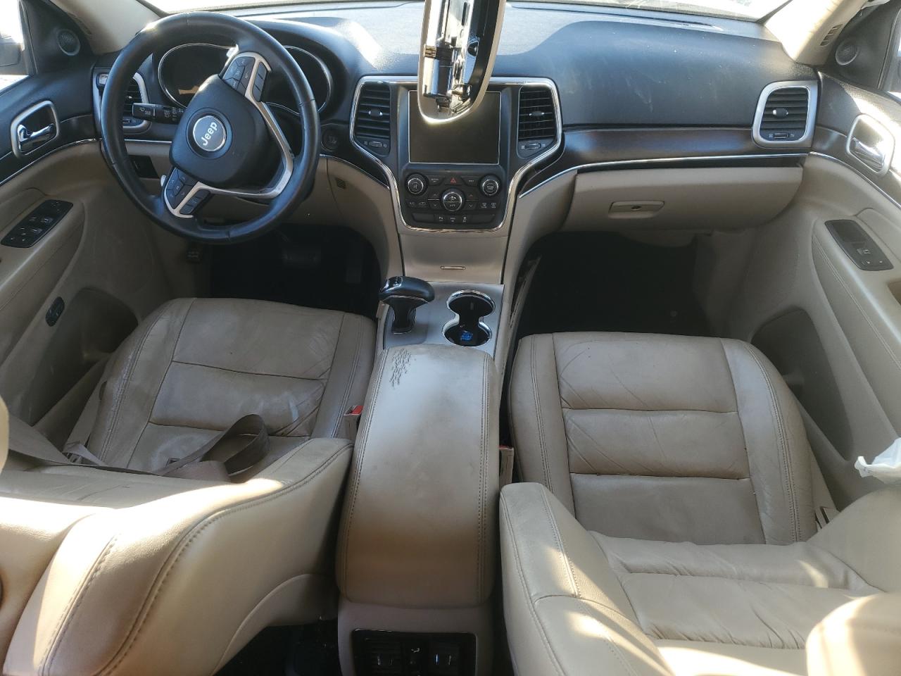 2014 Jeep Grand Cherokee VIN 1C4RJEBGXEC227410 Copart auction photo, all over damage thumbnail 8