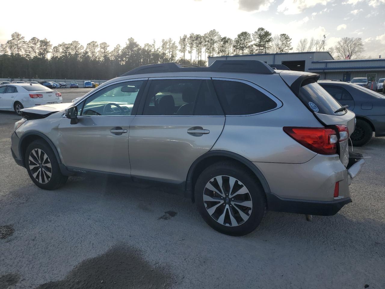 2015 Subaru Outback VIN 4S4BSBNC3F3284857 Copart auction photo, front end / rear end damage thumbnail 2