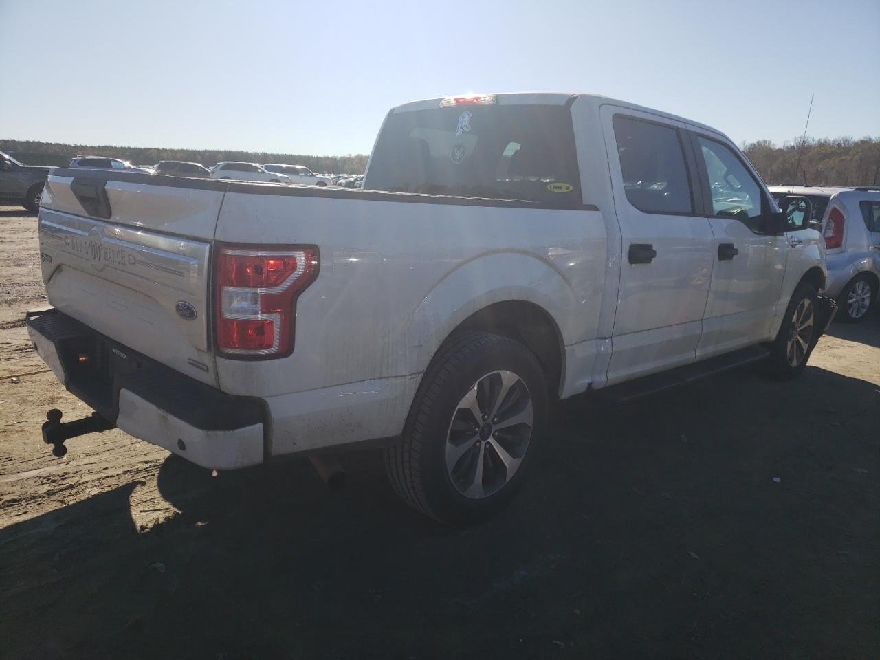 2019 Ford F-150 VIN 1FTEW1CP2KFA52393 Copart auction photo, front end / minor dent/scratches damage thumbnail 3