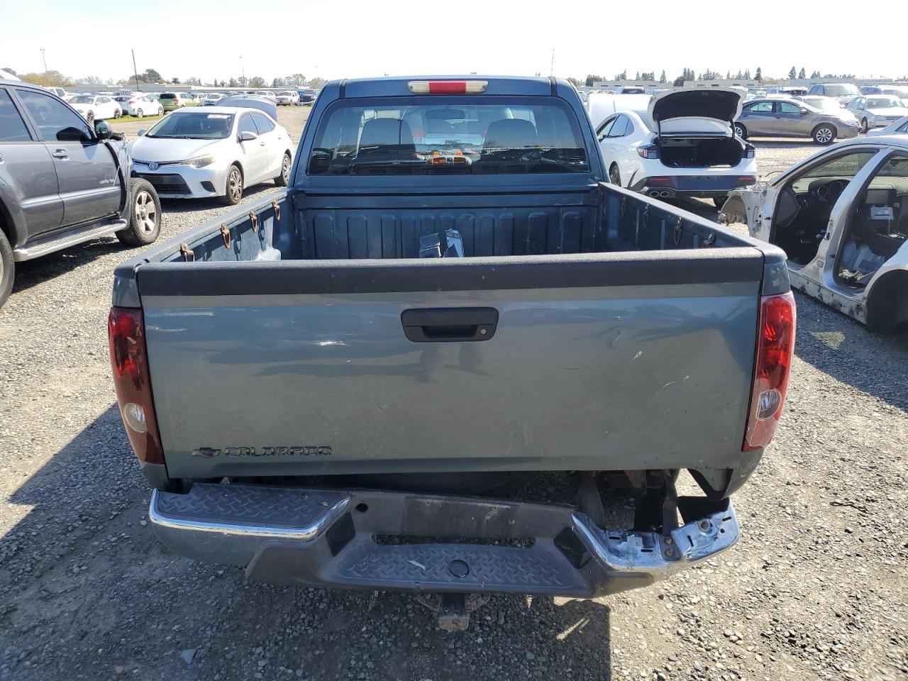 2006 Chevrolet Colorado VIN 1GCCS198268232079 Copart auction photo, rear end damage thumbnail 6