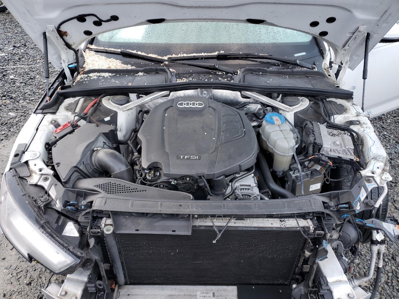 2017 Audi A4 VIN WAUENAF43HN015479 Copart auction photo, front end damage thumbnail 11