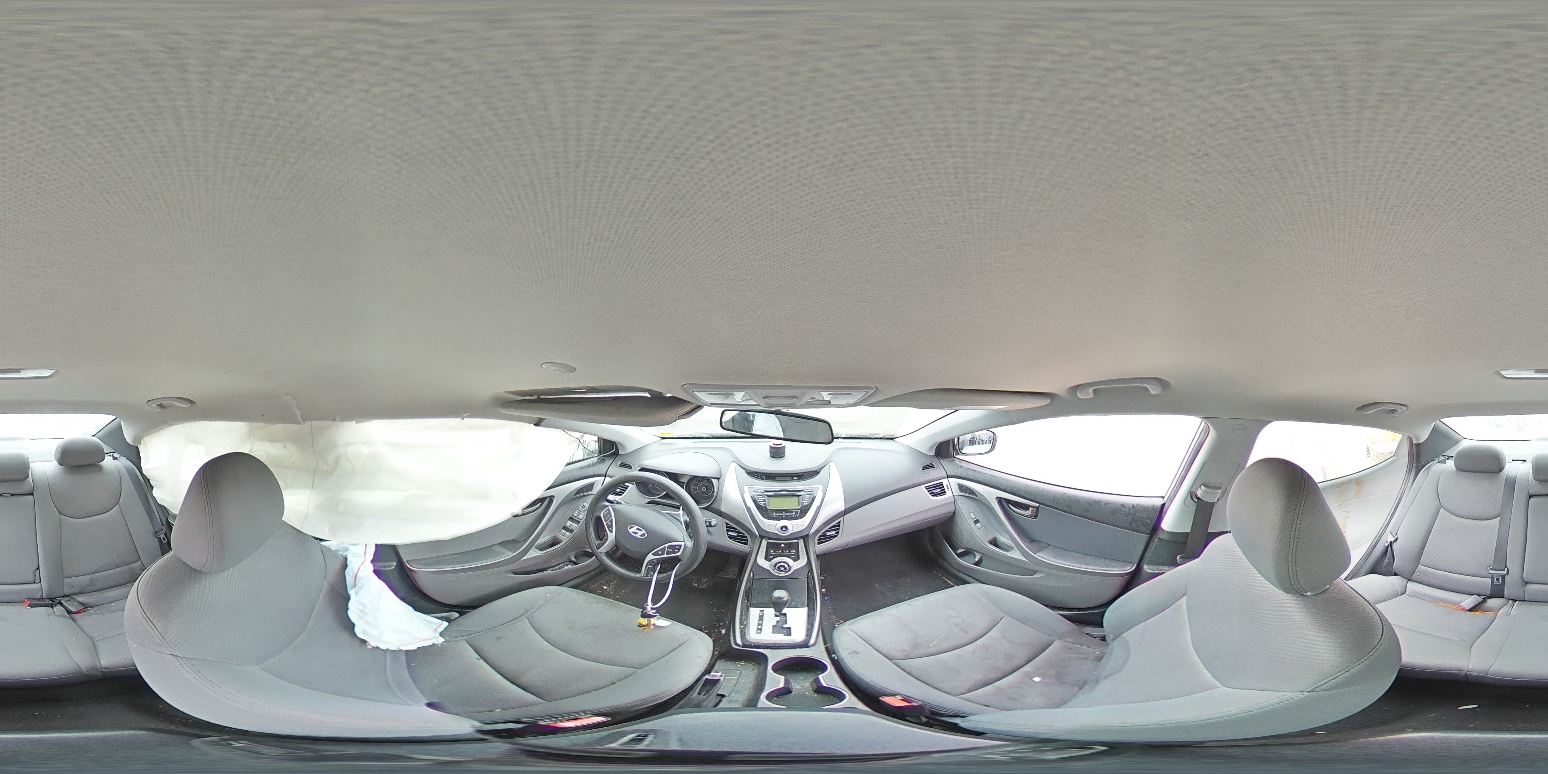 2011 Hyundai Elantra VIN 5NPDH4AE0BH015700 Copart auction photo, all over damage thumbnail 12