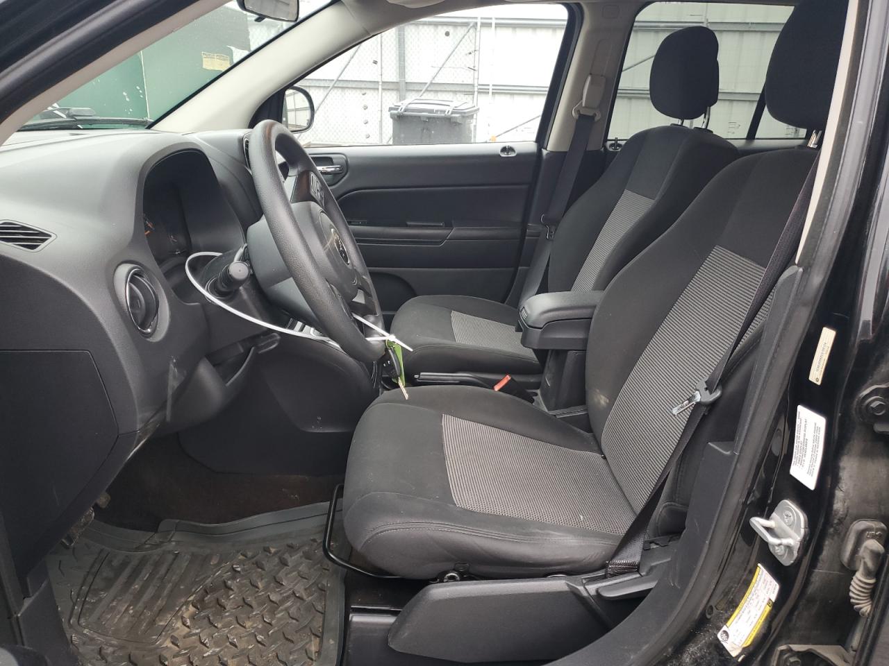 2014 Jeep Compass VIN 1C4NJDBB2ED799126 Copart auction photo, side / rear end damage thumbnail 7