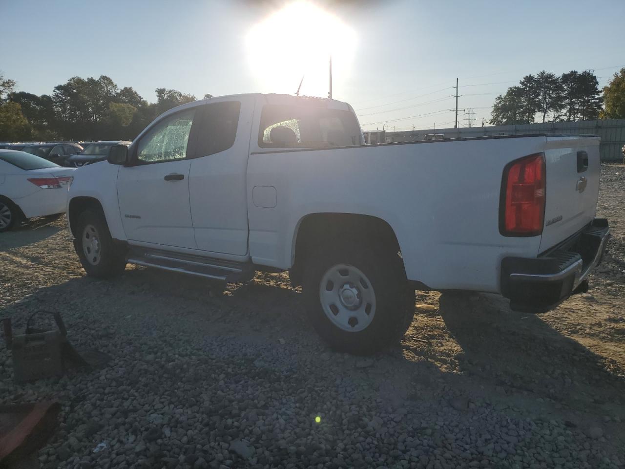 2016 Chevrolet Colorado VIN 1GCHSBEA1G1371148 Copart auction photo, side damage thumbnail 2