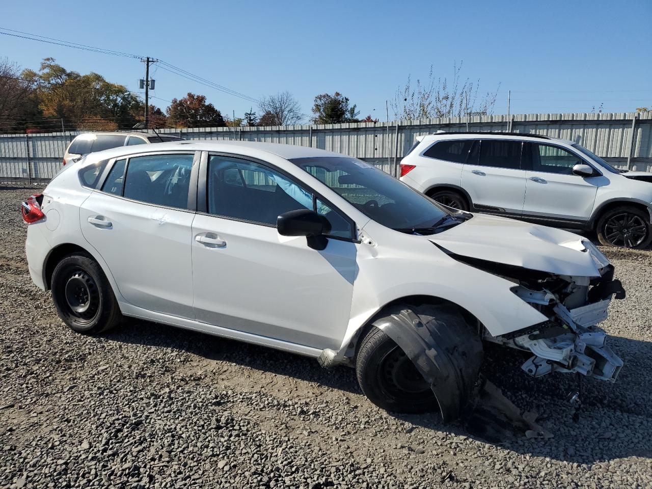 2021 Subaru Impreza VIN 4S3GTAB60M3715281 Copart auction photo, front end damage thumbnail 4