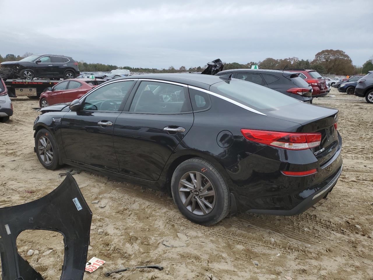 2020 KIA Optima VIN 5XXGT4L36LG402045 Copart auction photo, front end / minor dent/scratches damage thumbnail 2