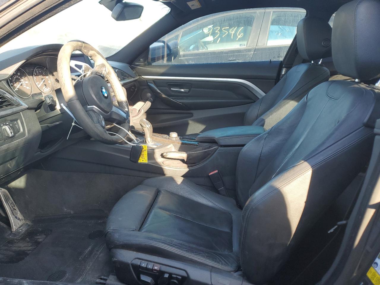 2015 BMW 4er VIN WBA3N3C54FK233395 Copart auction photo, front end damage thumbnail 7