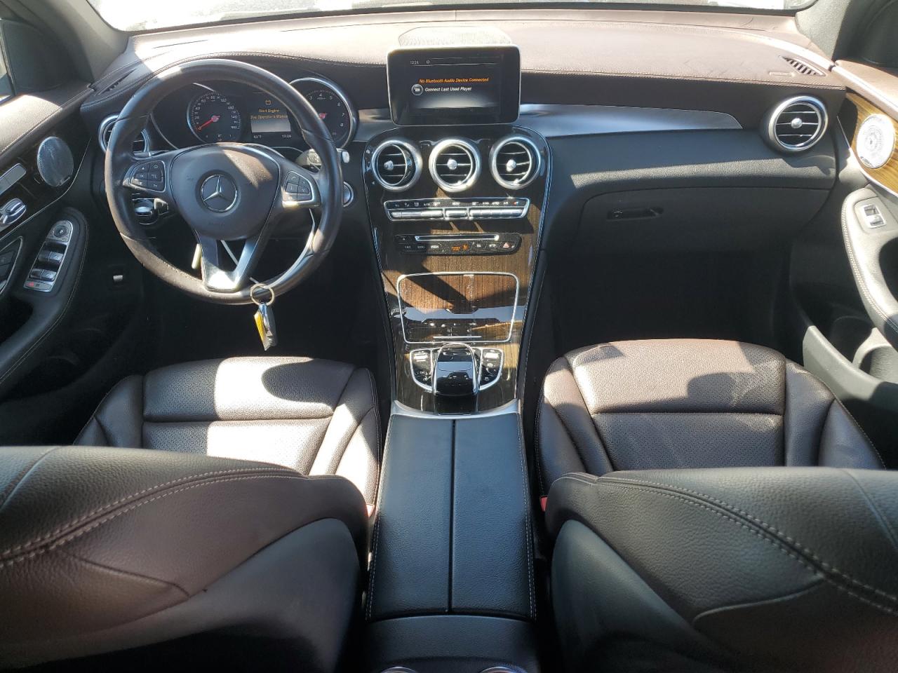 2017 Mercedes-Benz GLC VIN WDC0G4JB6HF114705 Copart auction photo, undercarriage / front end damage thumbnail 8