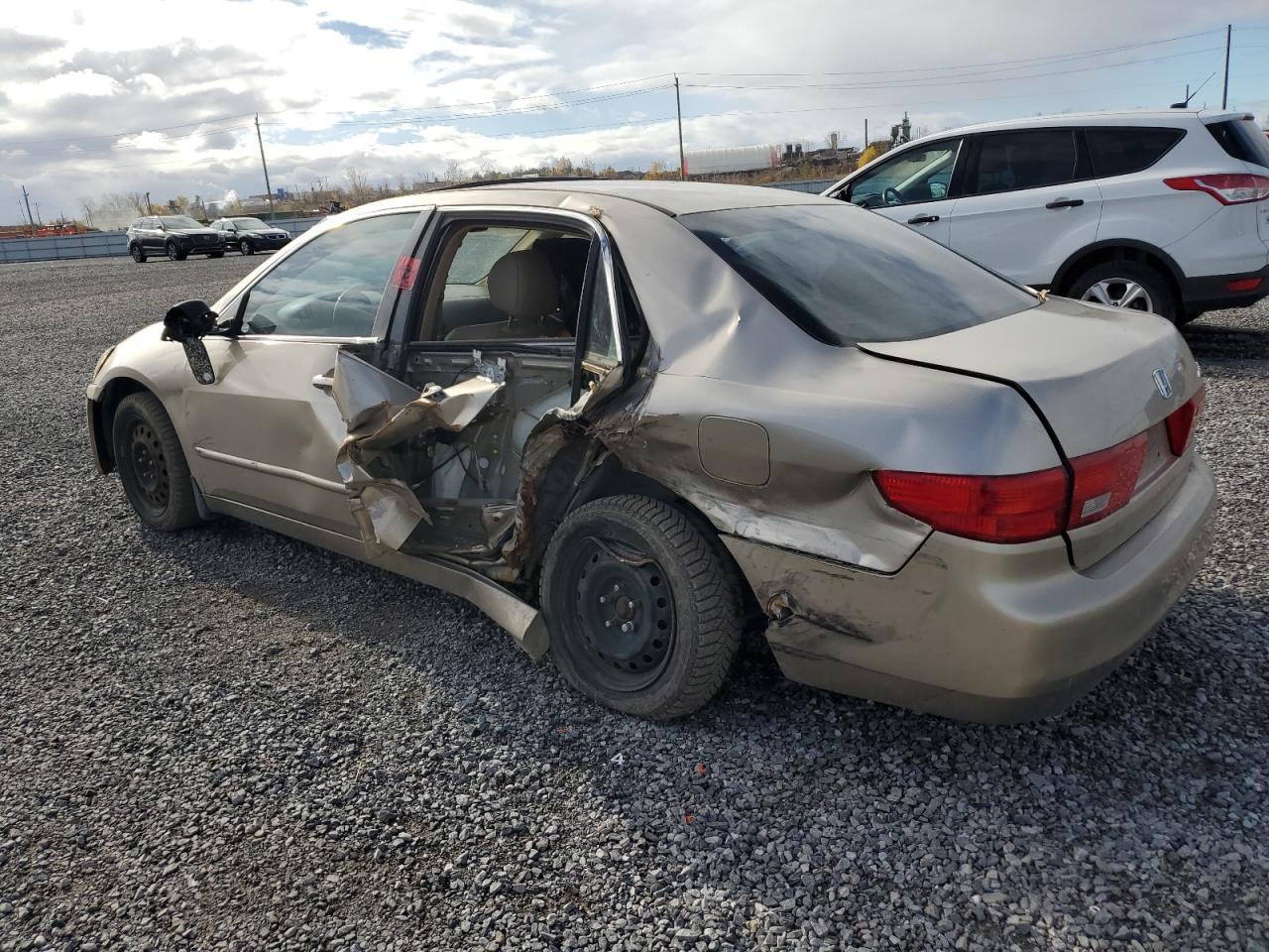 2005 Honda Accord VIN 1HGCM66565A801669 Copart auction photo, side / front end damage thumbnail 2