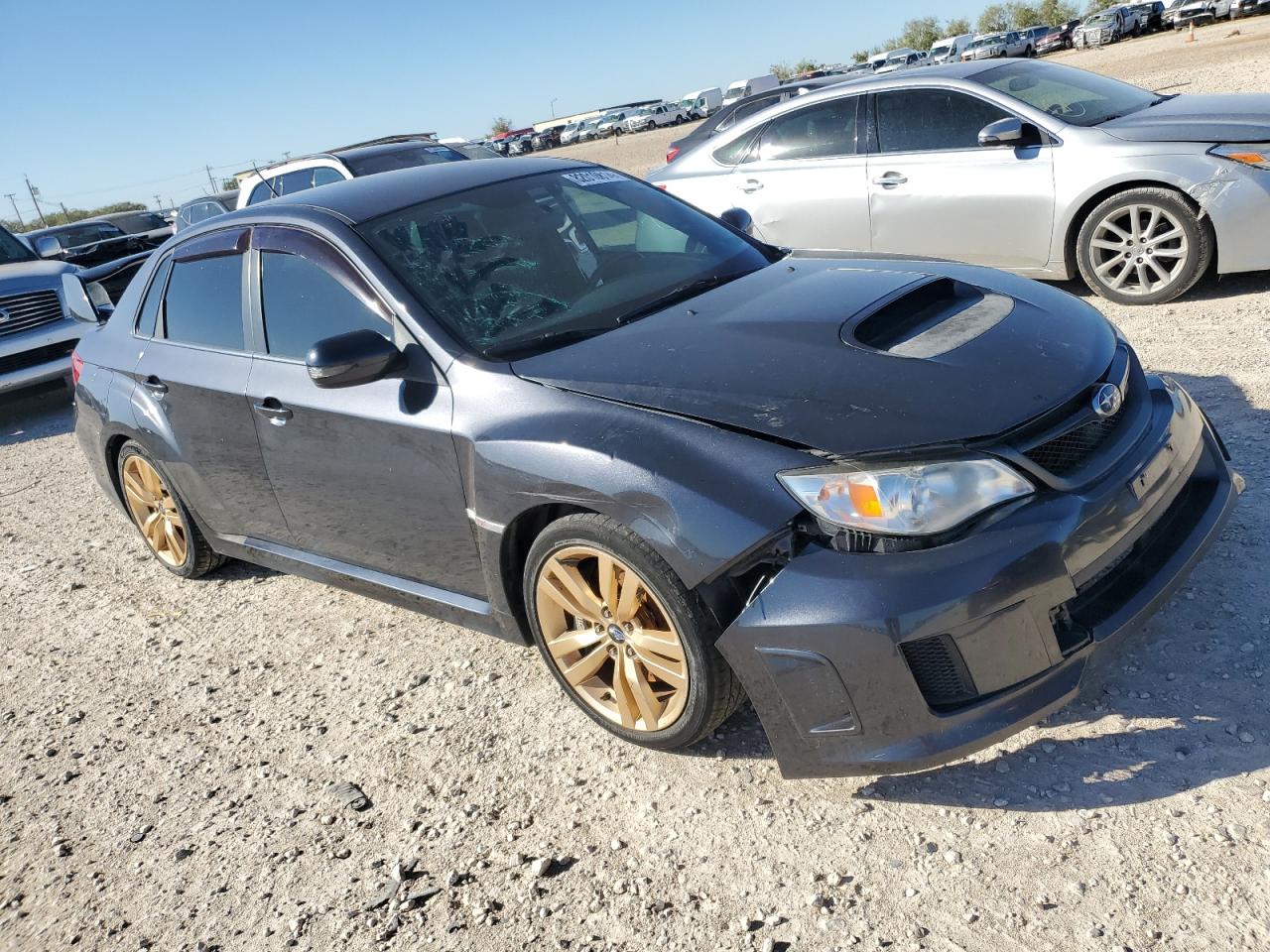 2013 Subaru WRX VIN JF1GV8J6XDL015813 Copart auction photo, front end damage thumbnail 4