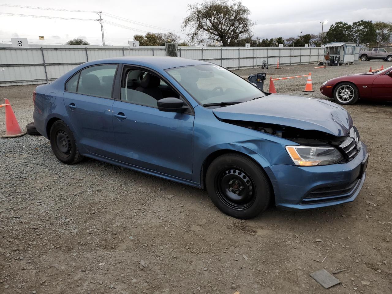 2016 Volkswagen Jetta VIN 3VW267AJ6GM405016 Copart auction photo, front end / rear end damage thumbnail 4