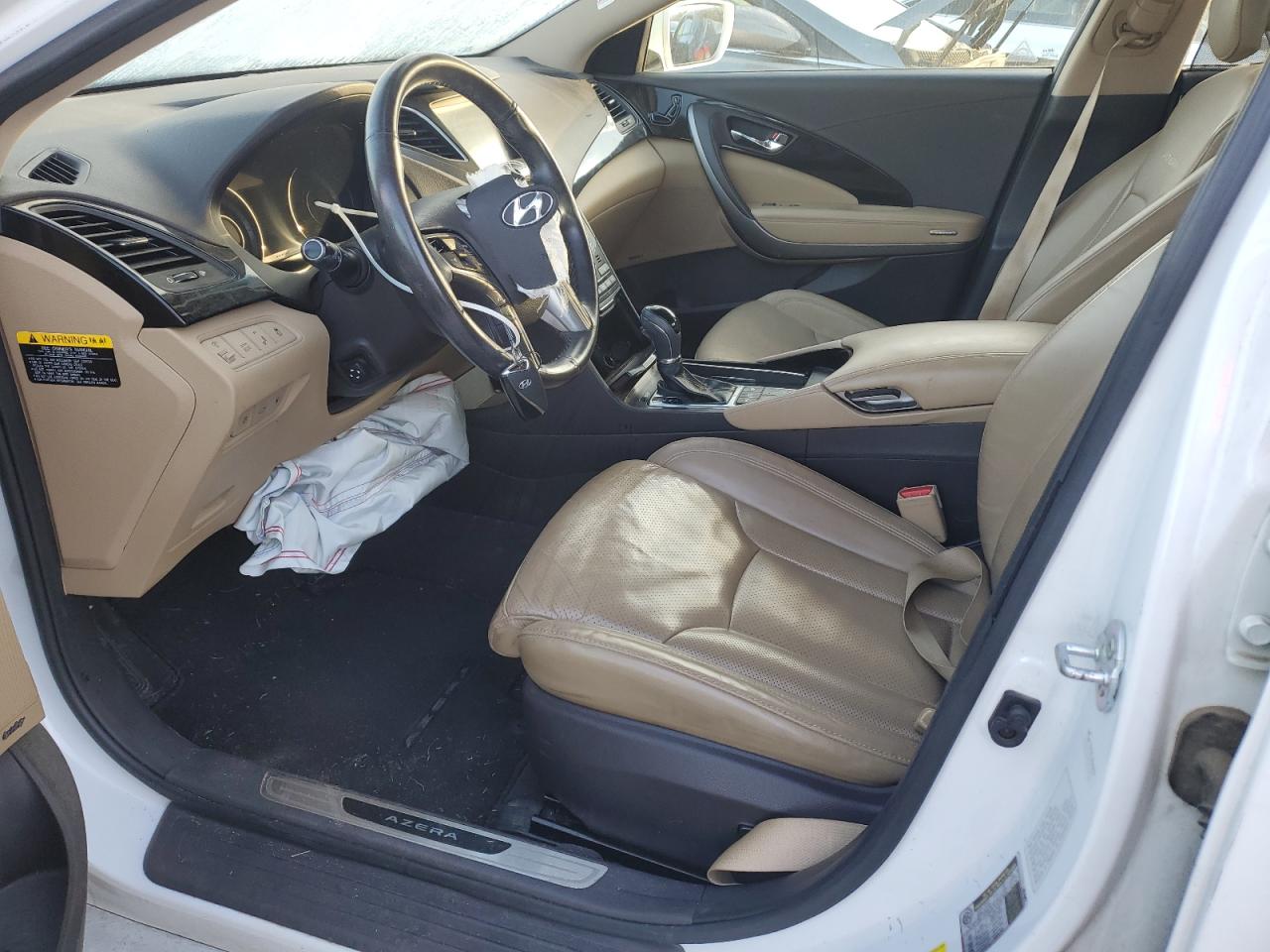 2017 Hyundai Azera VIN KMHFH4JG8HA586583 Copart auction photo, front end / rear end damage thumbnail 7
