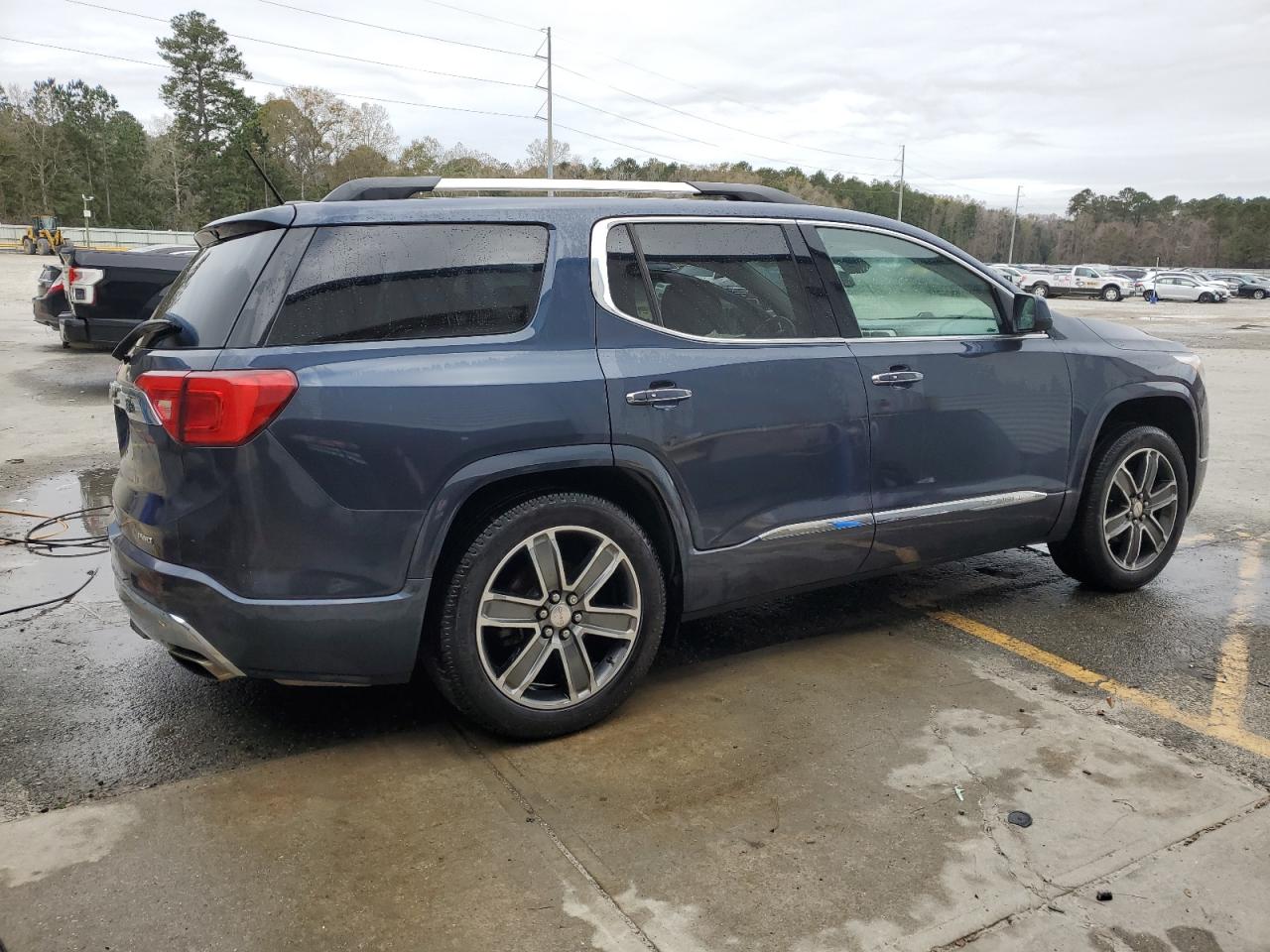 2019 GMC Acadia VIN 1GKKNXLS2KZ128193 Copart auction photo, side / front end damage thumbnail 3