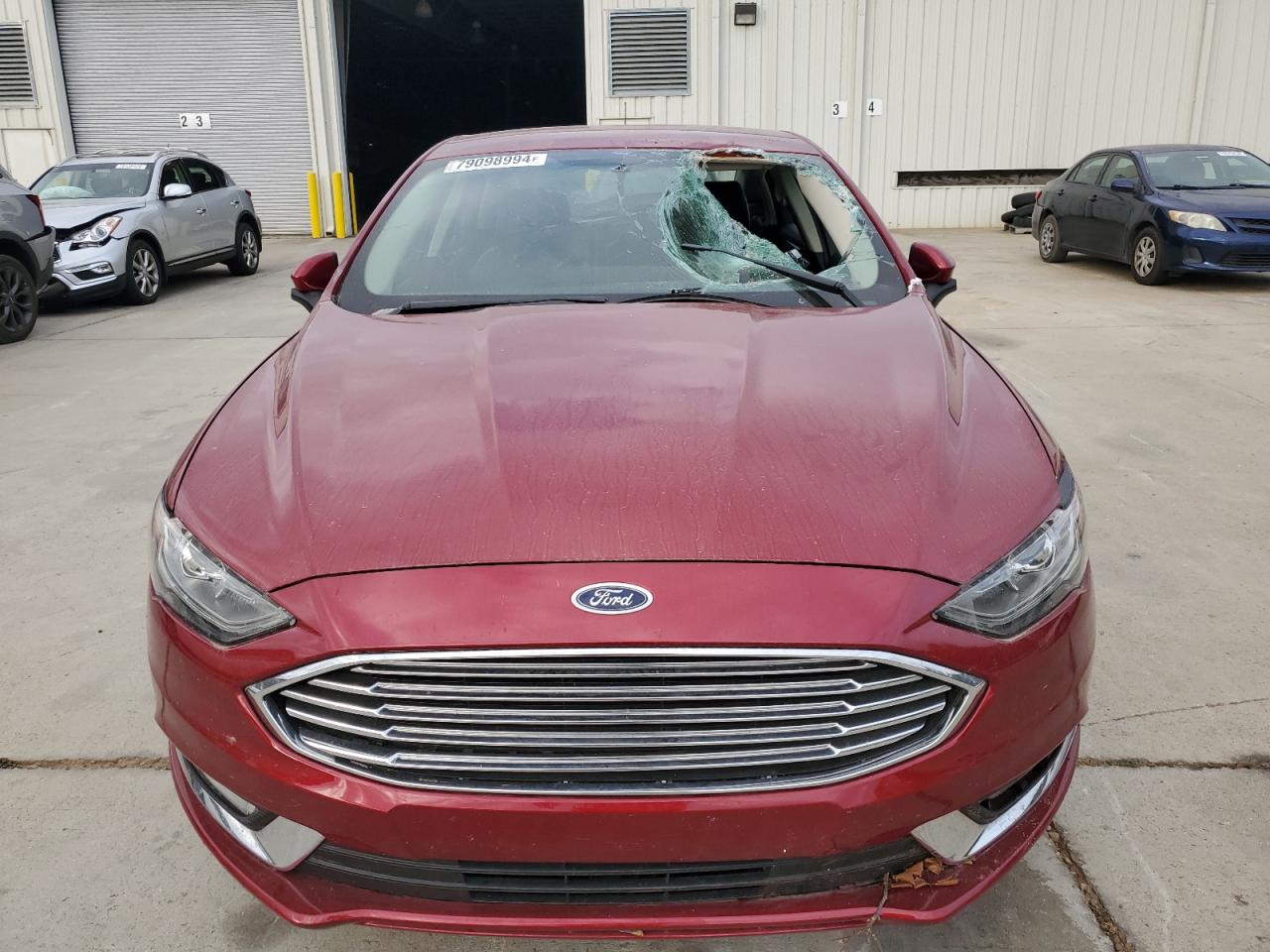 2017 Ford Fusion VIN 3FA6P0H72HR411179 Copart auction photo, front end damage thumbnail 5