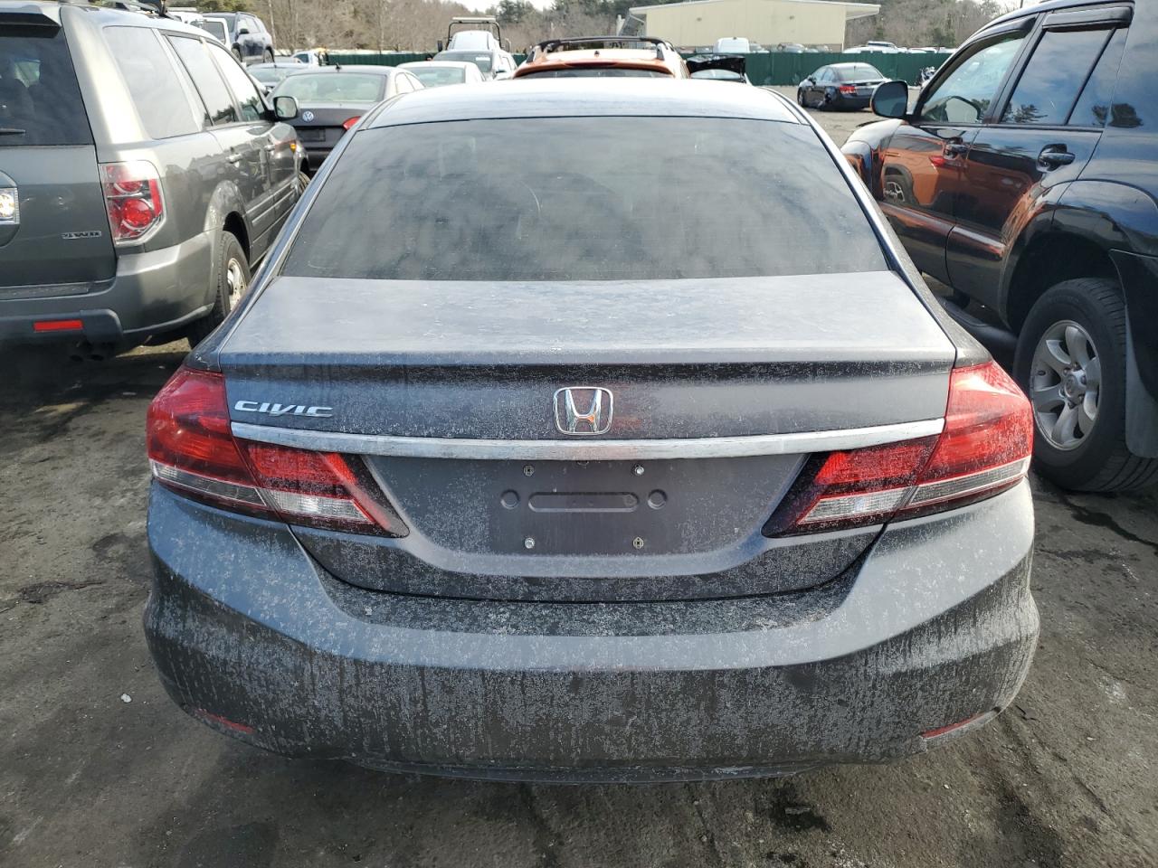 2014 Honda Civic VIN 2HGFB2F53EH510060 Copart auction photo, front end damage thumbnail 6